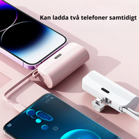 Xiaomi Mini Powerbank anpassad för Iphone Samsung och Huawei