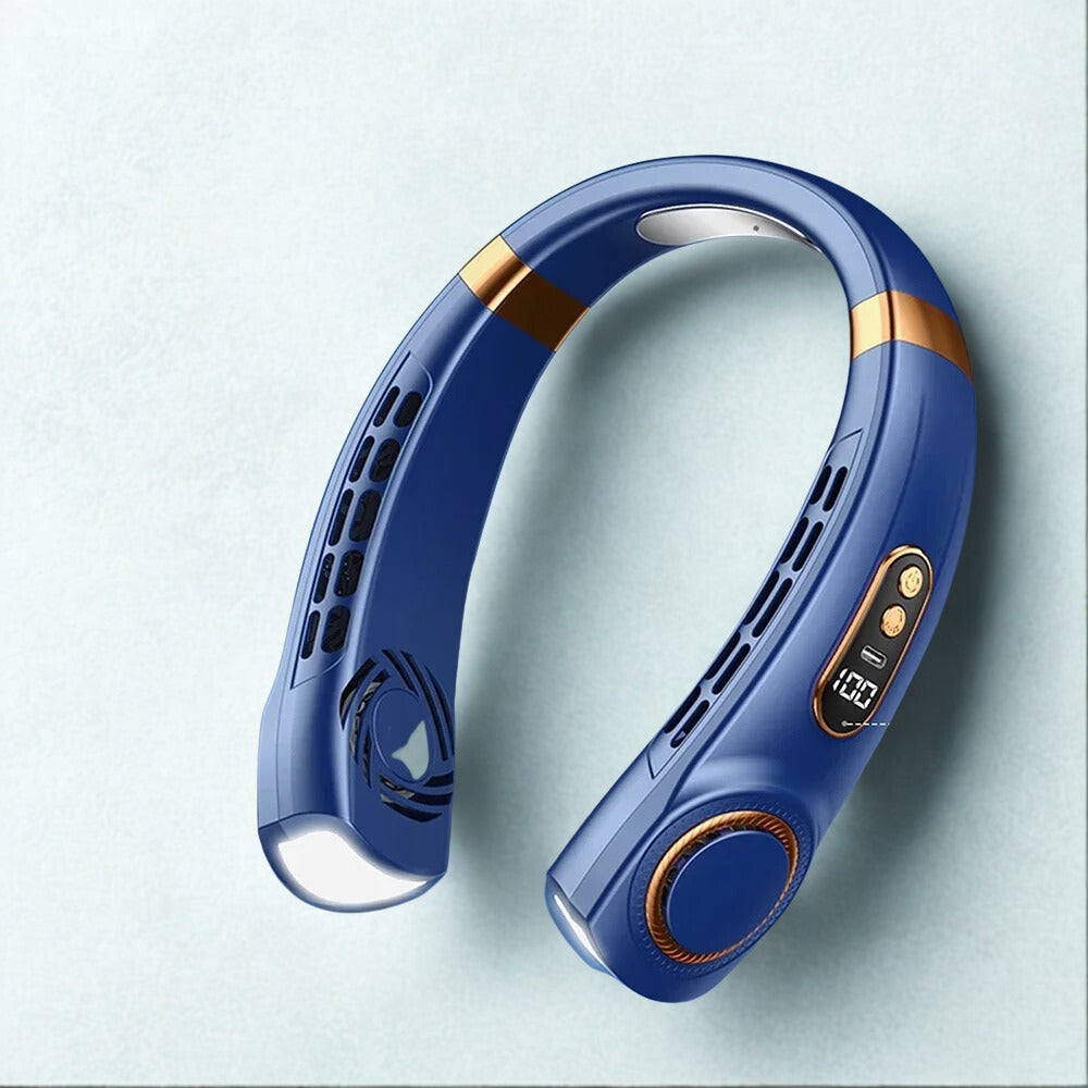 Kylande Nackfläkt med LED & USB-C