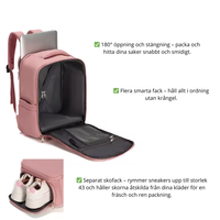 Multifunktionell resväska för vardagsresor och camping