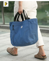 Stor kapacitet resväska – fällbar travel tote, axelväska/duffelbag i canvas för kvinnor och män