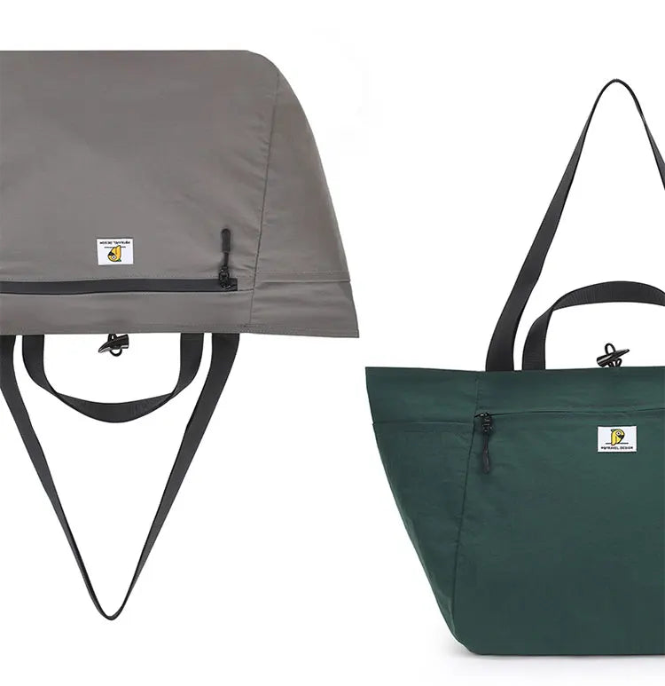 Stor kapacitet resväska – fällbar travel tote, axelväska/duffelbag i canvas för kvinnor och män