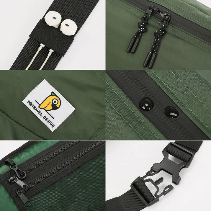 Axelväska i Oxford-tyg – Unisex