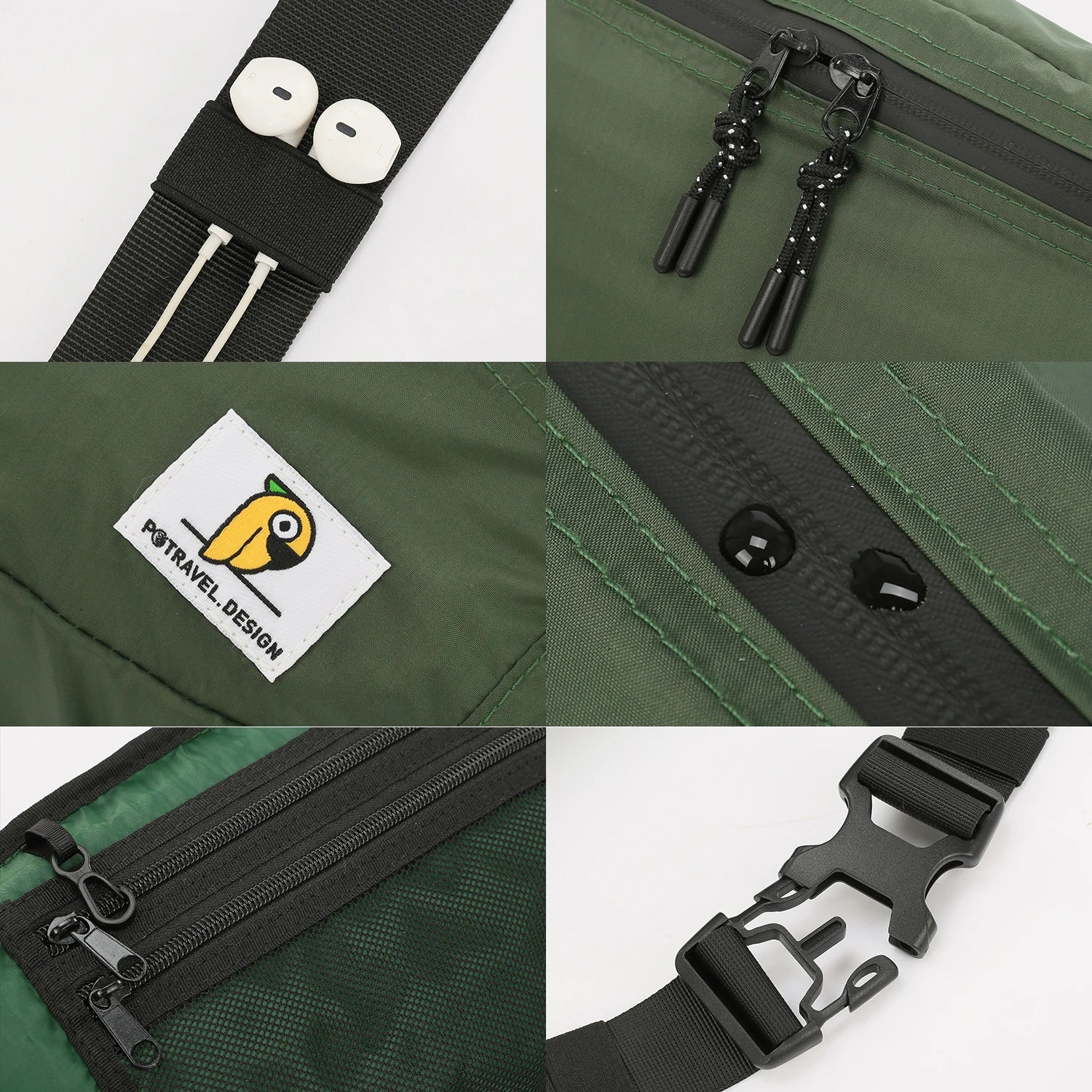 Axelväska i Oxford-tyg – Unisex