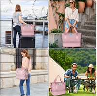 Geestock weekendväska för män och kvinnor lätt och rymlig