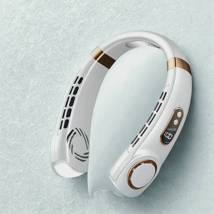 Kylande Nackfläkt med LED & USB-C