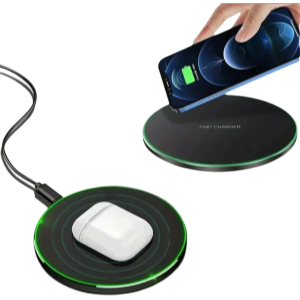 200W trådlös laddningsplatta för iPhone 16/15/14/13 Pro, Samsung Galaxy S22/S23/S24, Note och Xiaomi